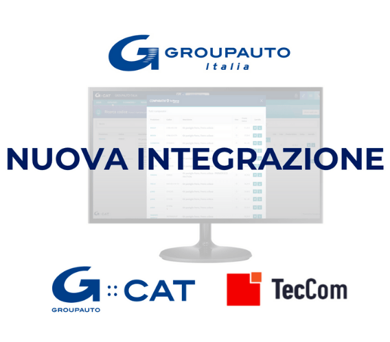 Groupauto Italiaintegra G-CAT con TecCom di TecAlliance