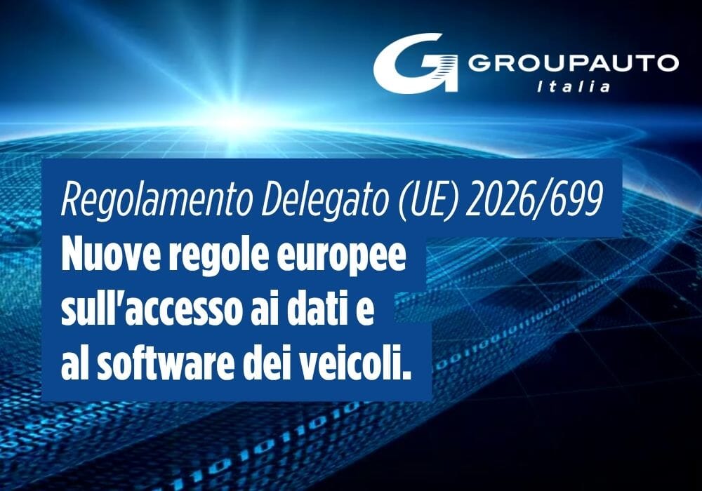Protetto: Regolamento Delegato (UE) 2026/699: nuove regole europee sull’accesso ai dati e al software dei veicoli